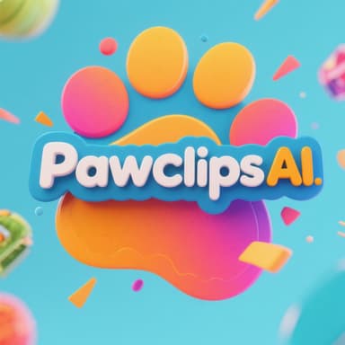 PawClips AI Logo